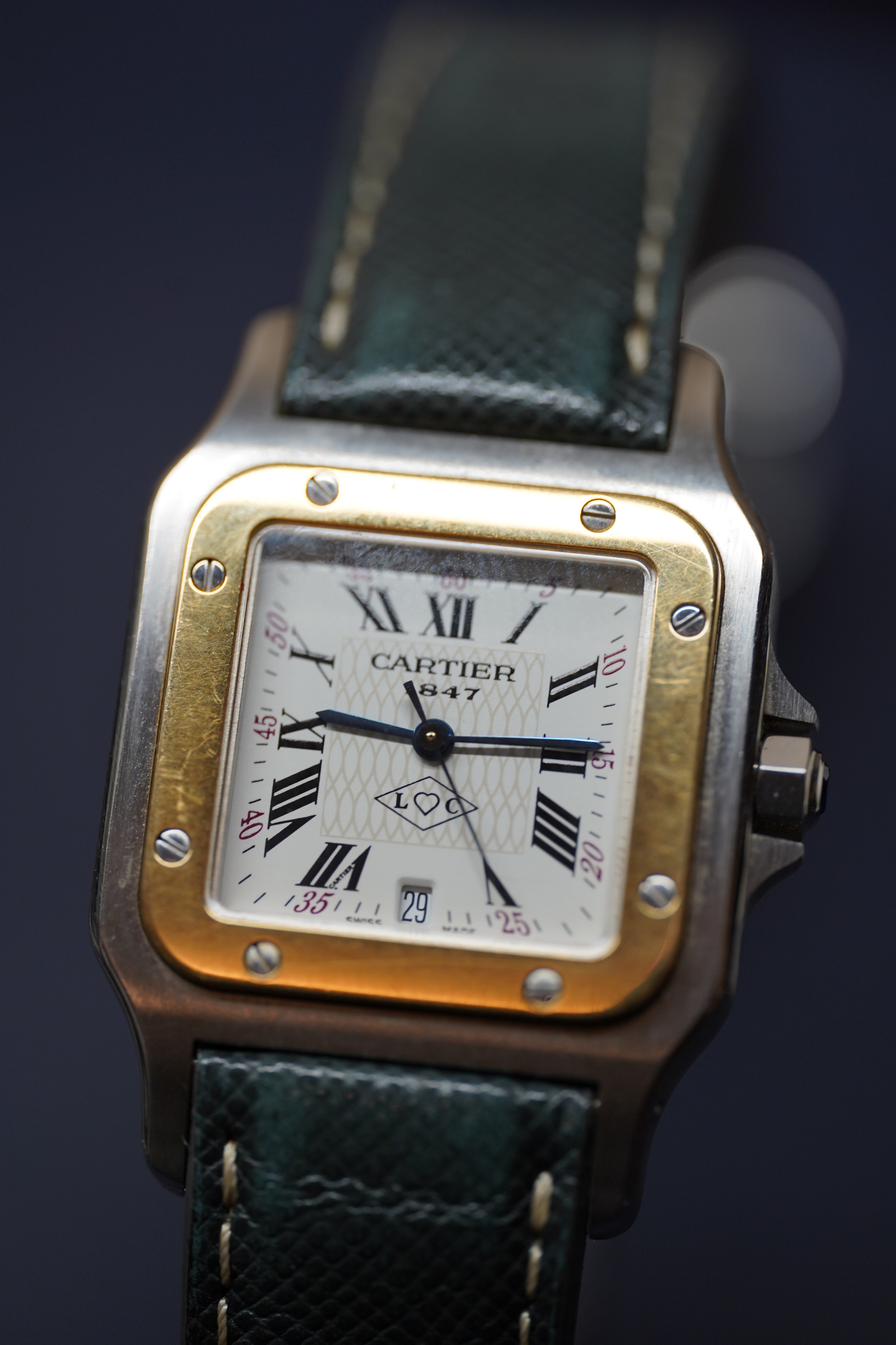Cartier Santos Galbée 150ans
