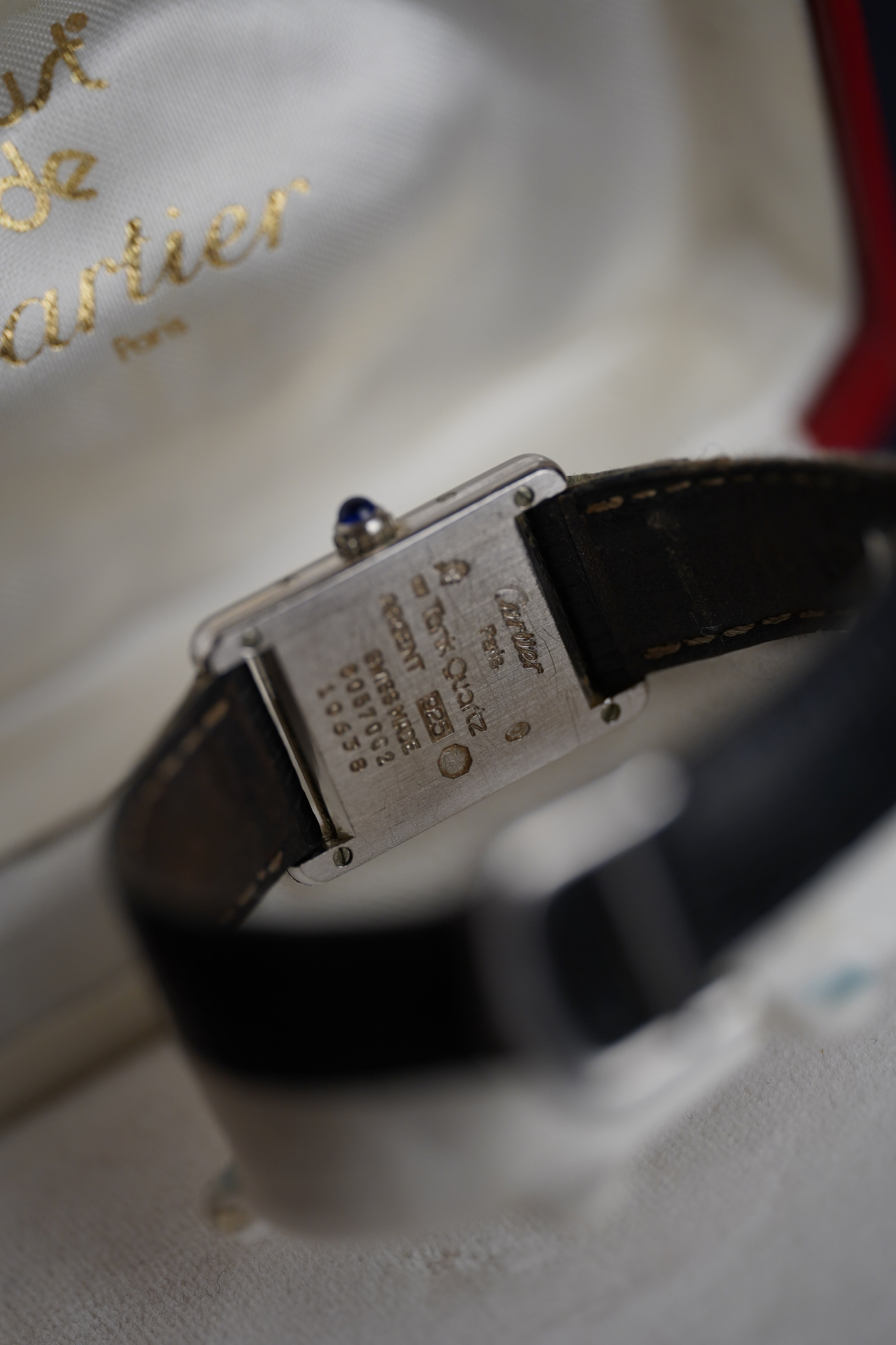 Cartier Tank Must Rhodié