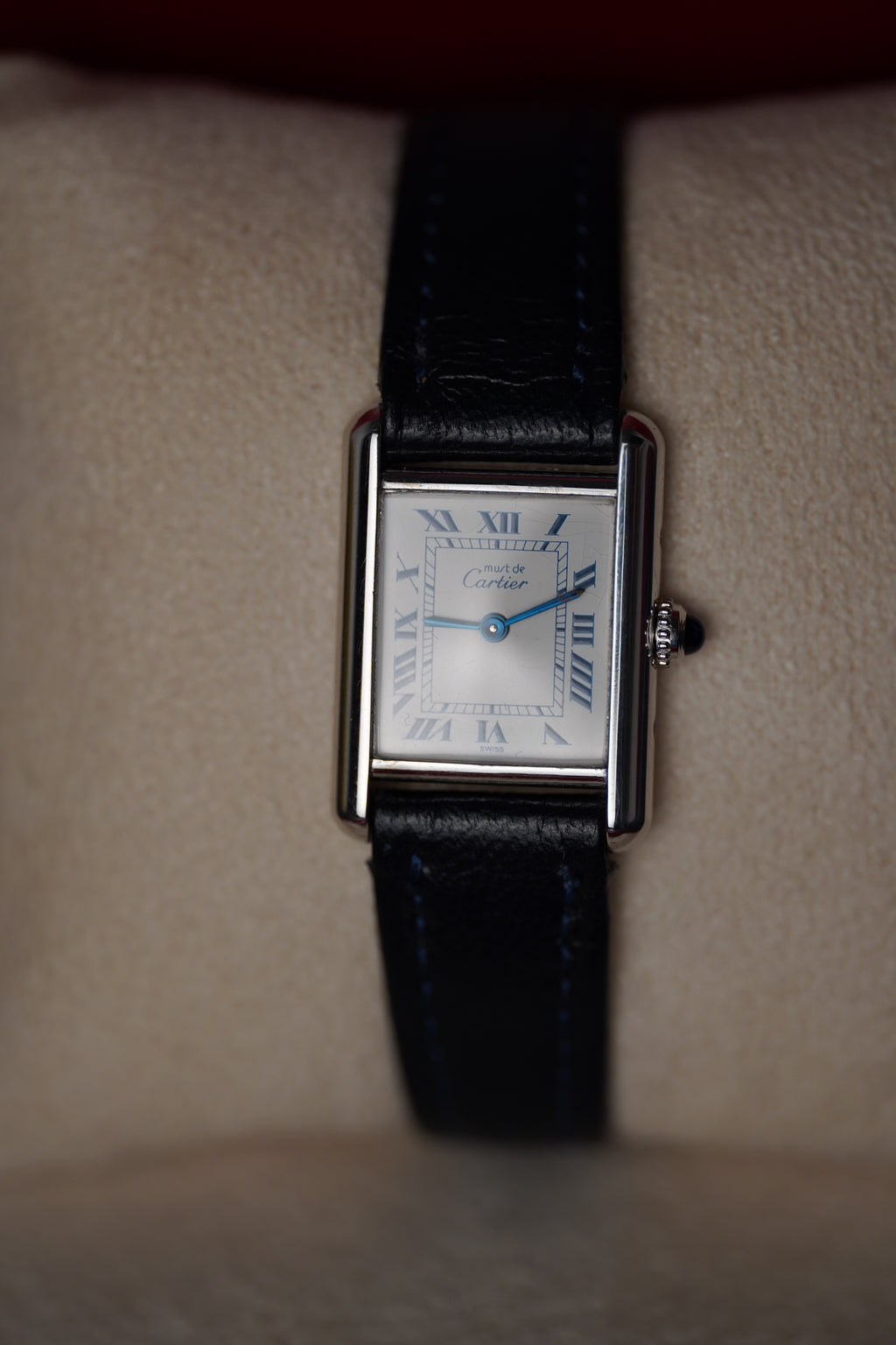 Cartier Tank Must PM Rhodié