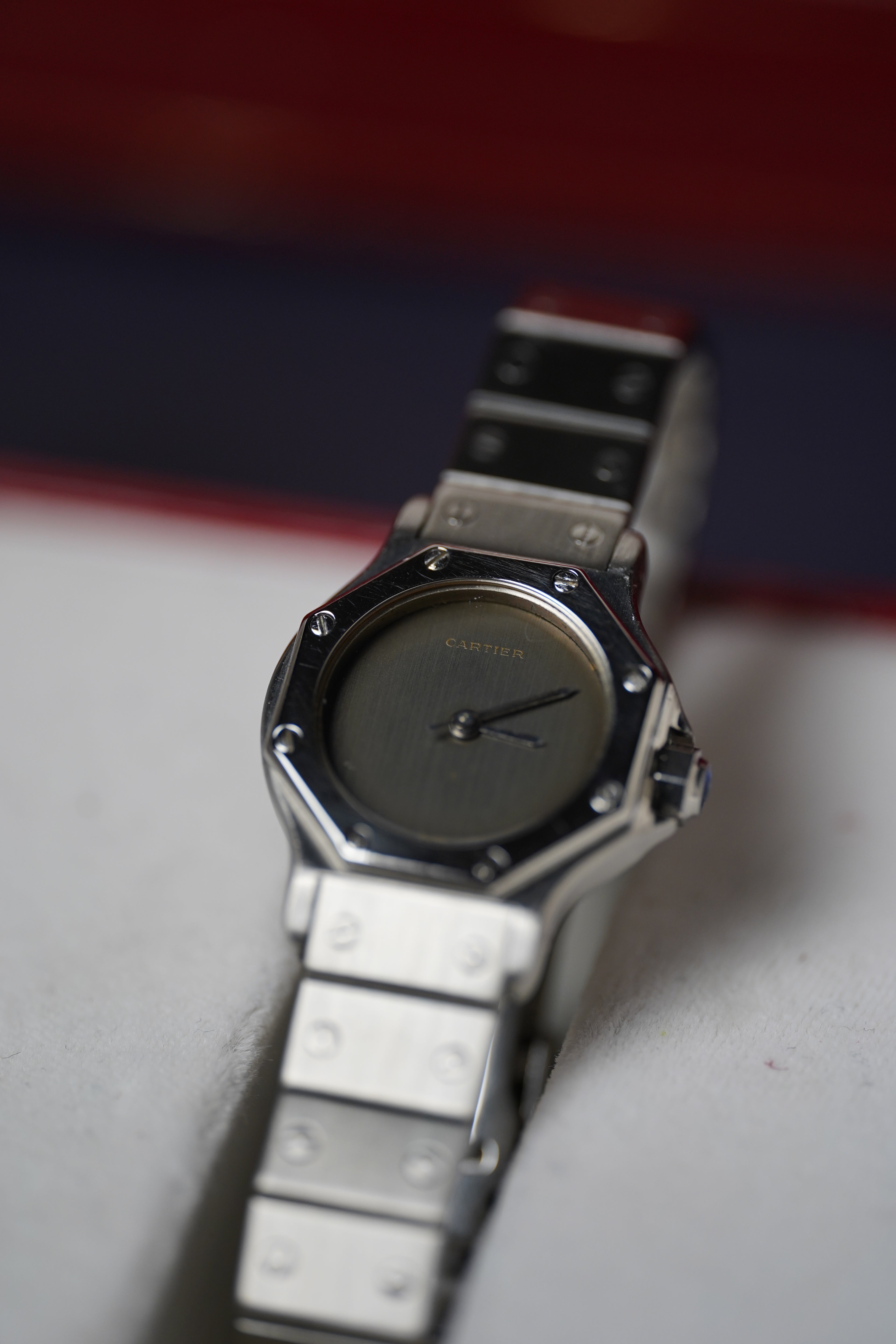 Cartier Santos Octagon PM Ghost