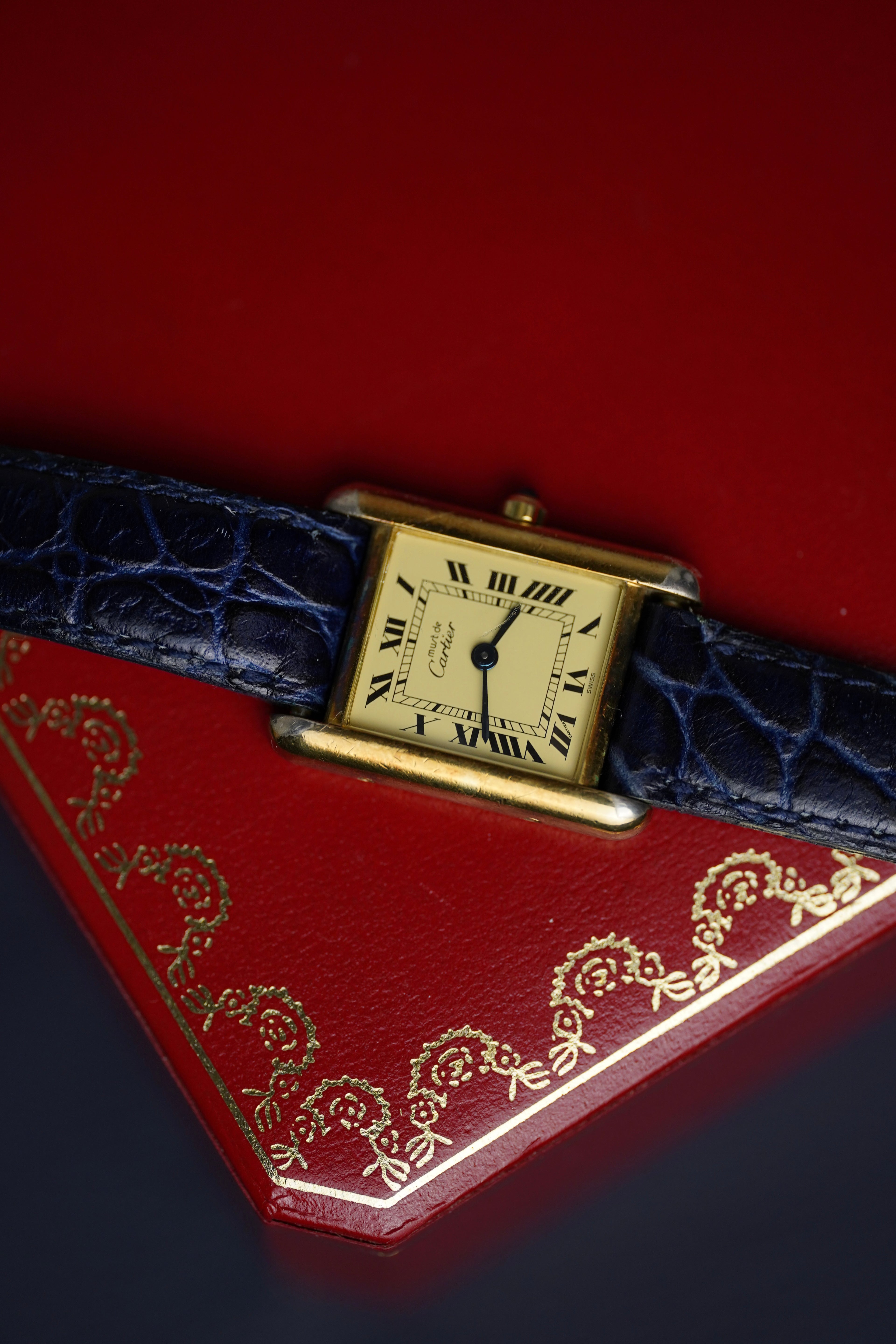 Cartier Tank Must Vermeil PM