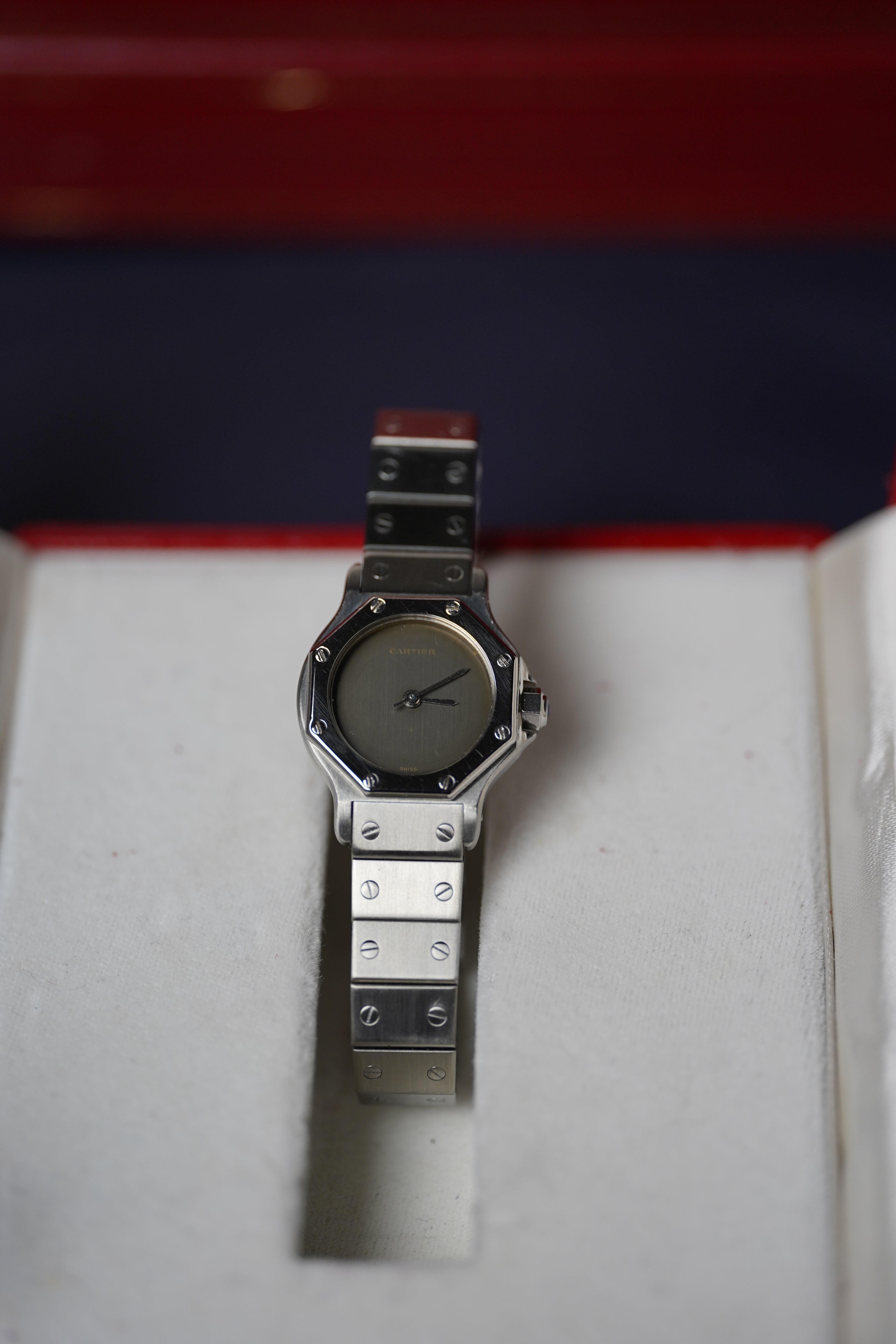 Cartier Santos Octagon PM Ghost