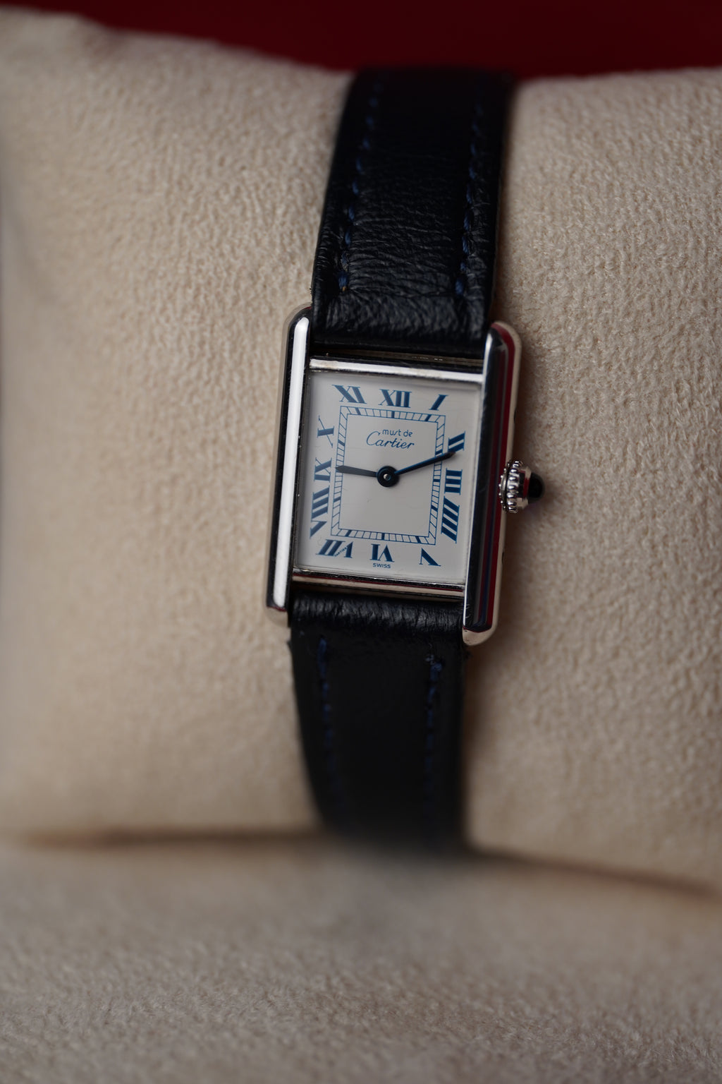 Cartier Tank Must PM Rhodié