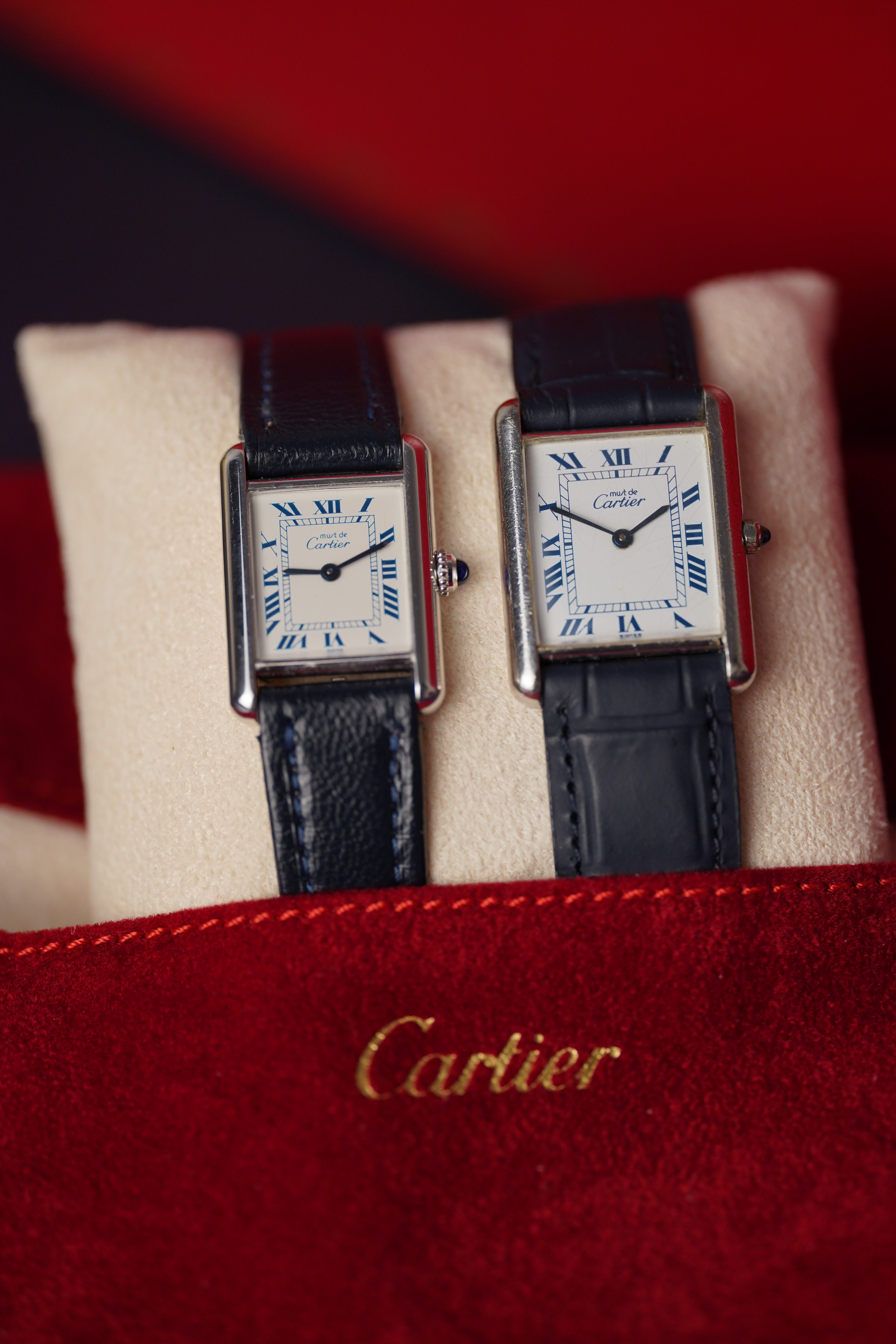 Cartier Tank Must PM Rhodié