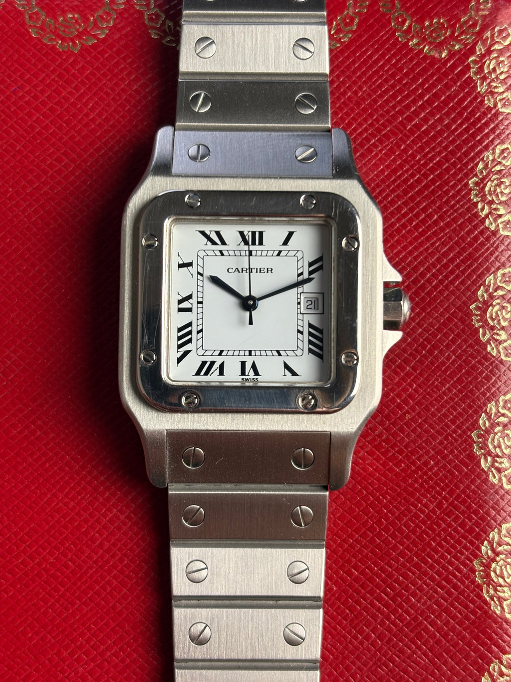 Cartier Santos Carrée GM