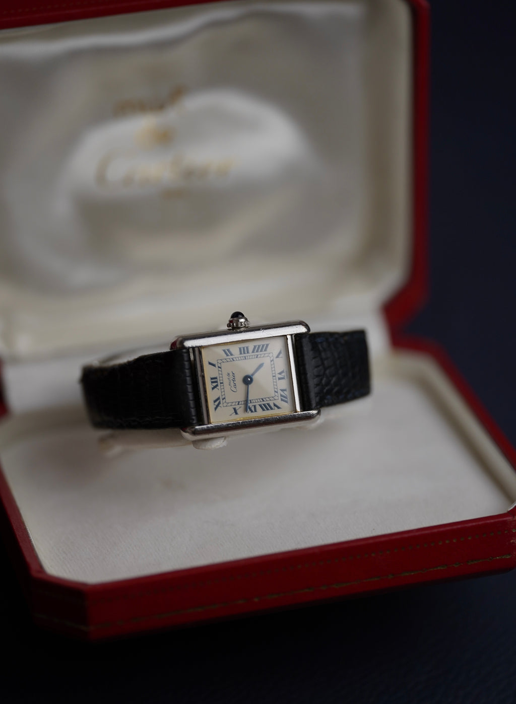 Cartier Tank Must Rhodié