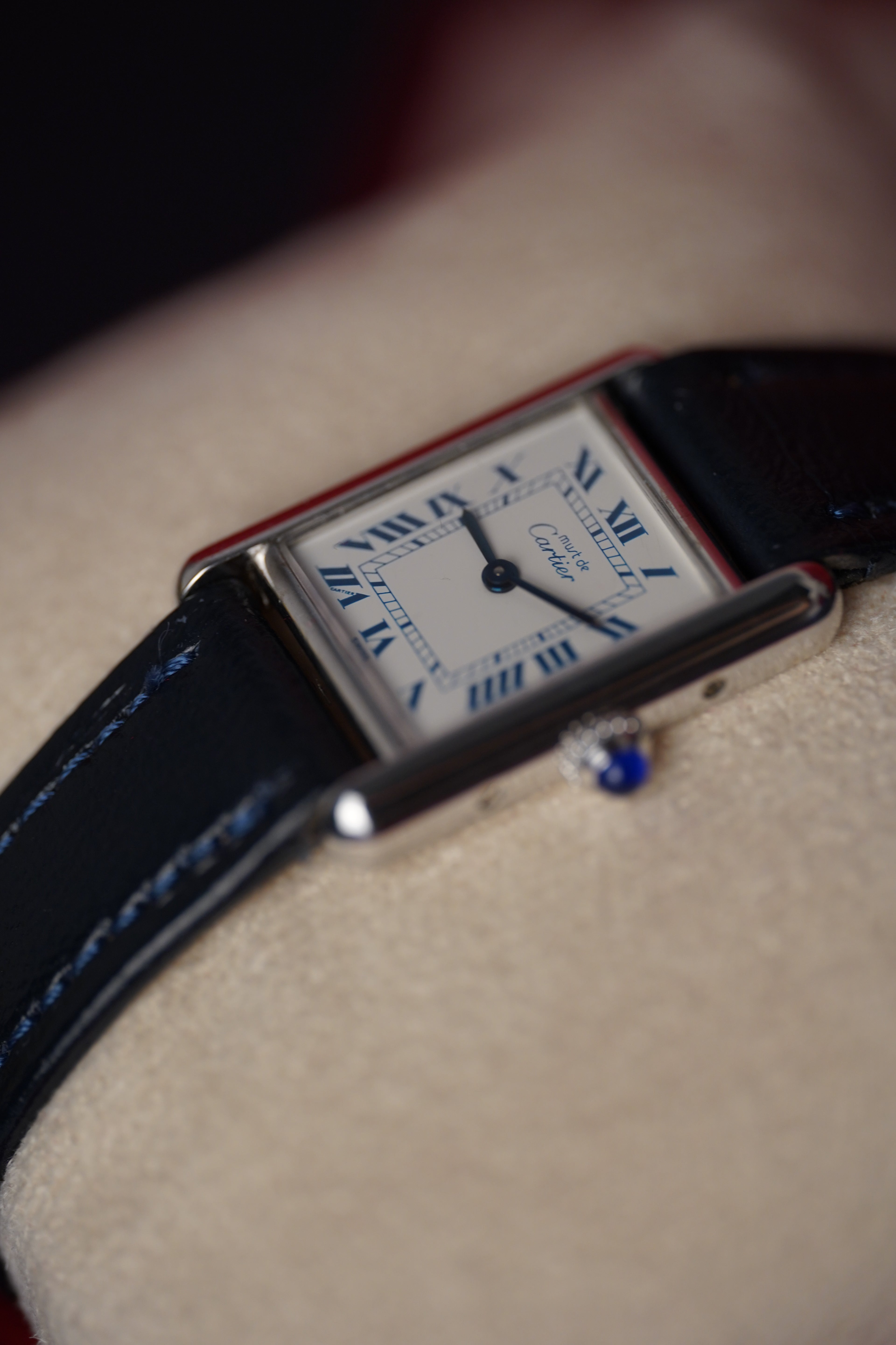 Cartier Tank Must PM Rhodié