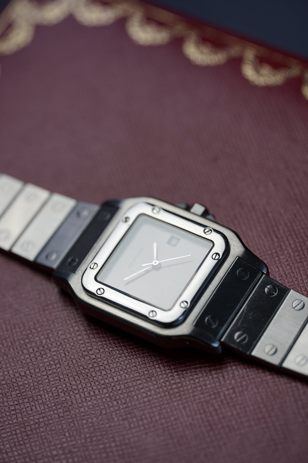 Cartier Santos Carré GM Ghost