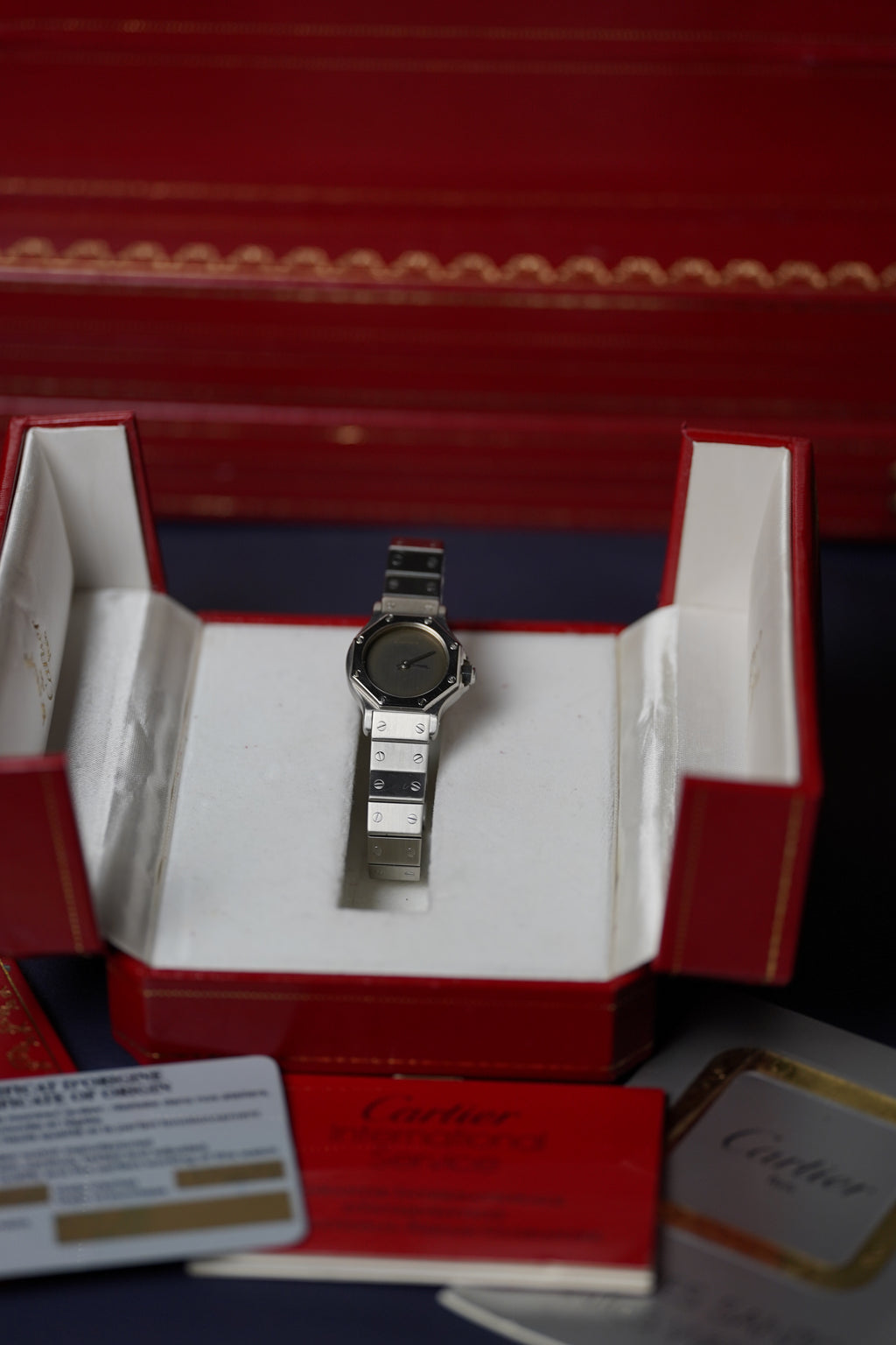 Cartier Santos Octagon PM Ghost