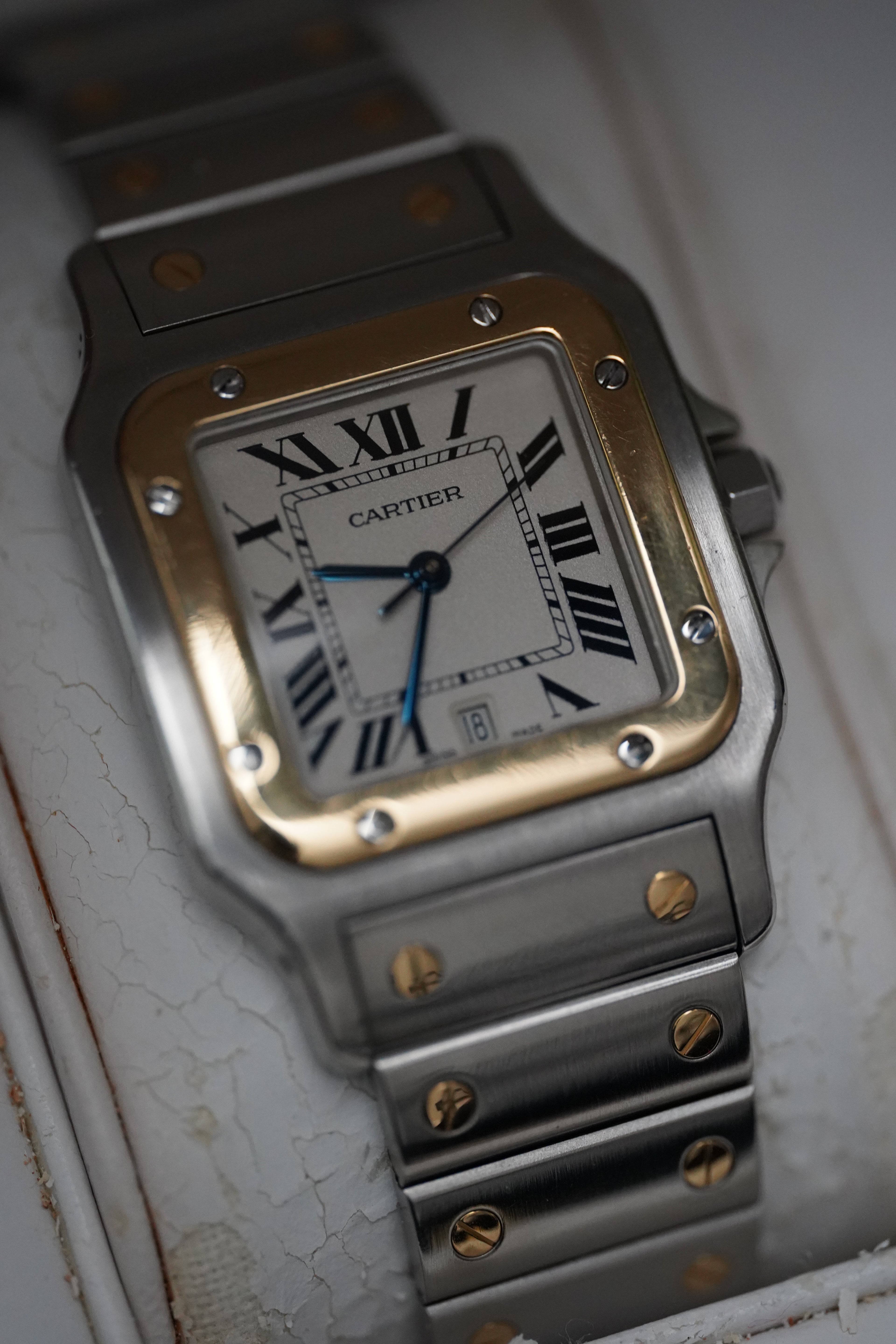 Cartier Santos Galbée GM