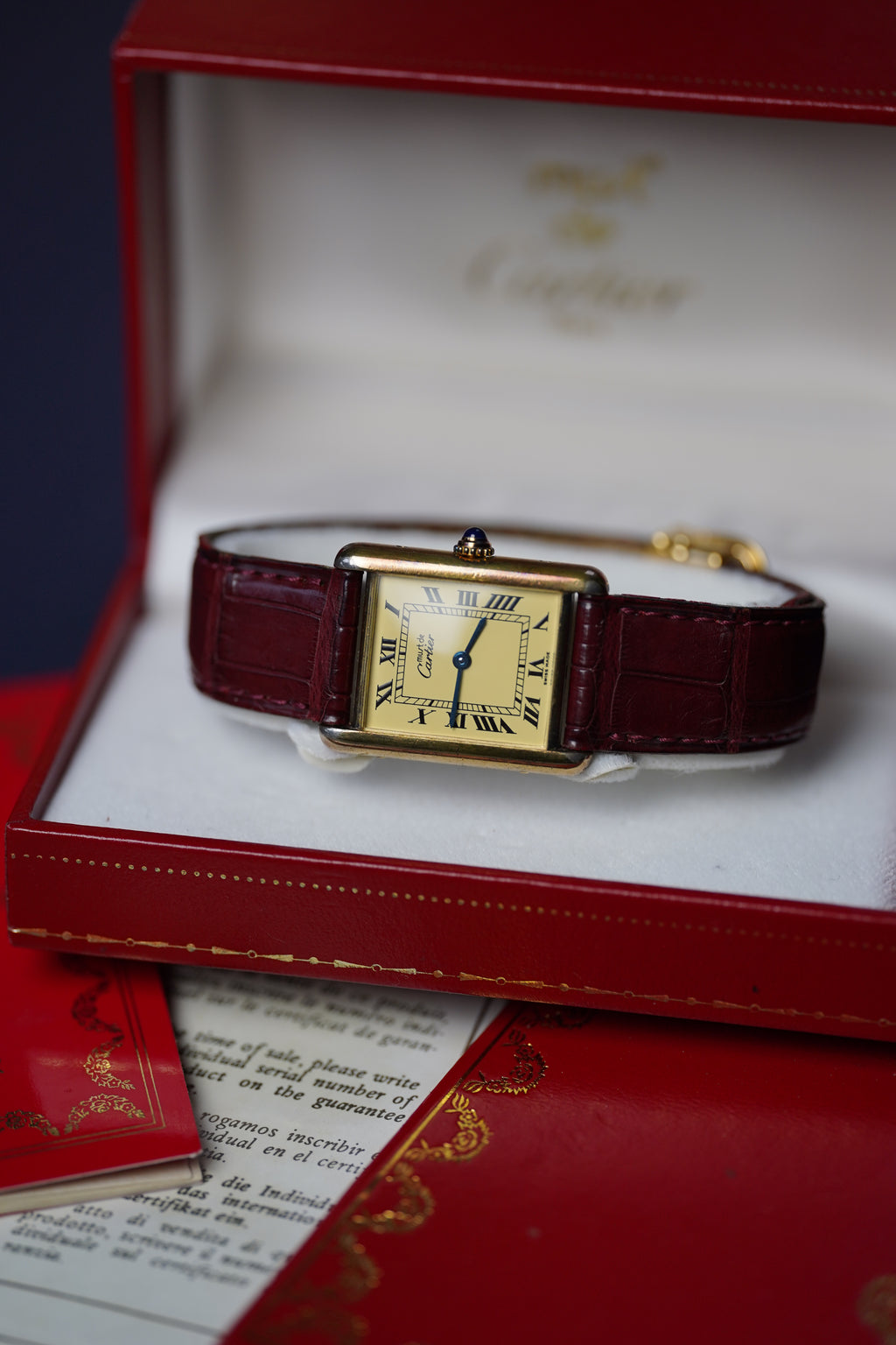 Cartier Tank Must GM