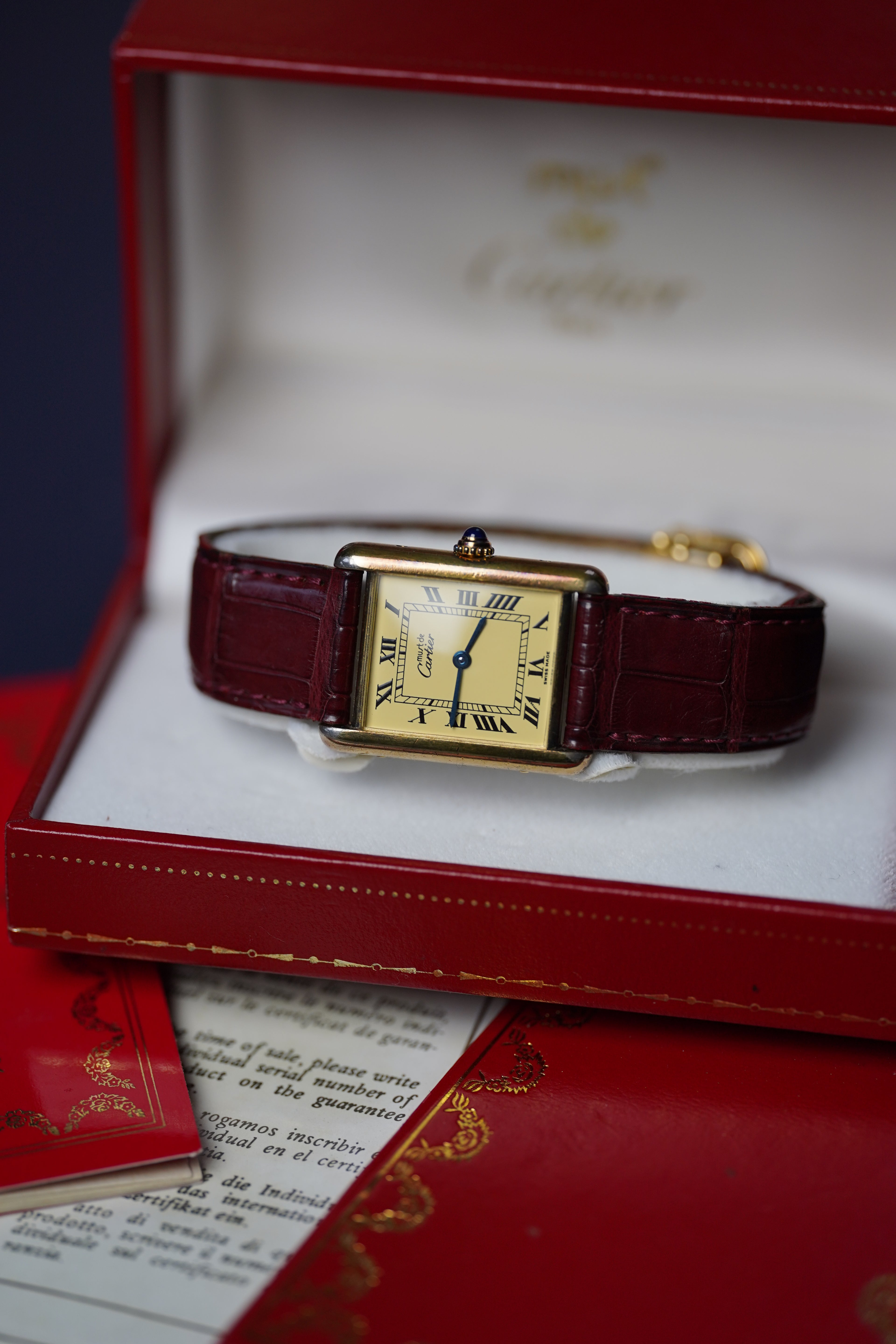 Cartier Tank Must GM