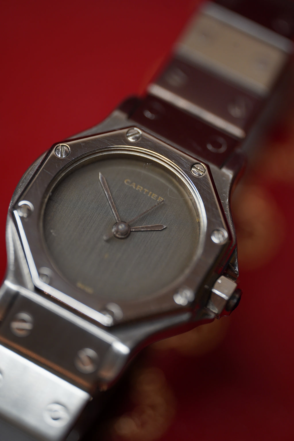 Cartier Santos Octagon PM Ghost