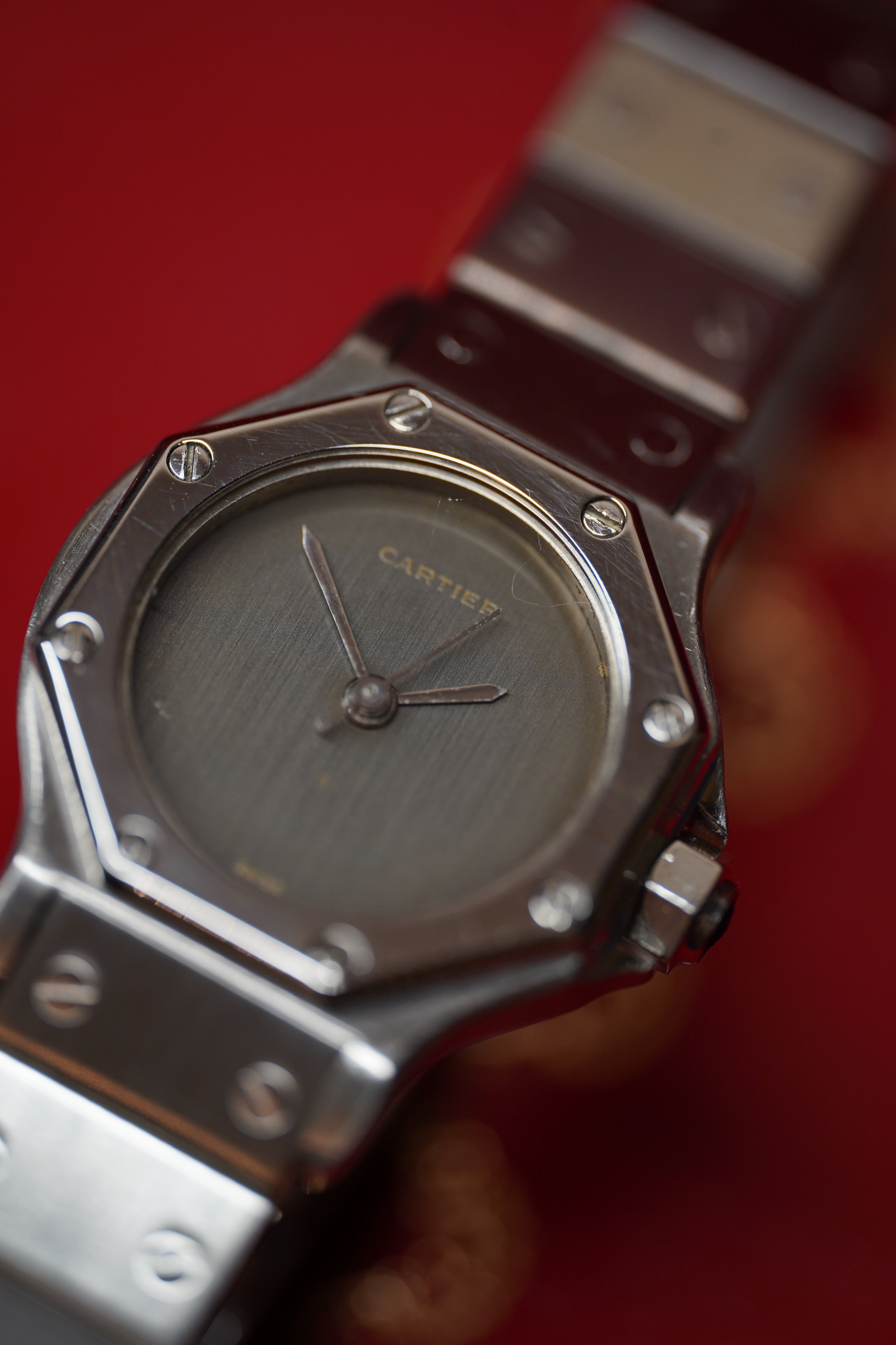 Cartier Santos Octagon PM Ghost