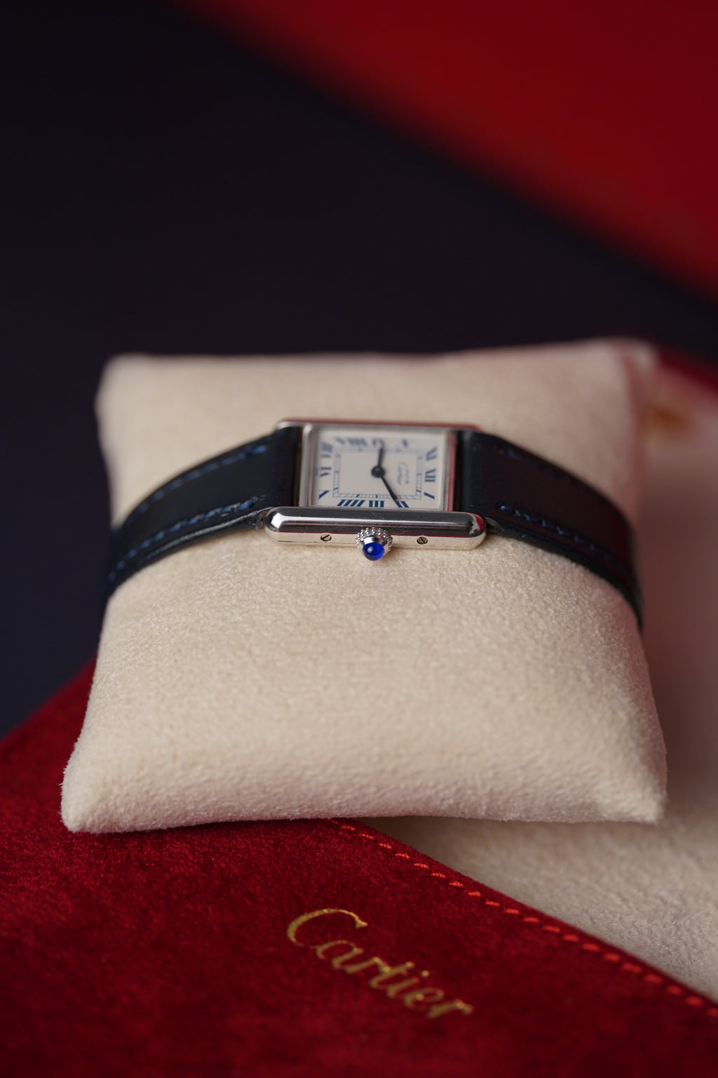 Cartier Tank Must PM Rhodié