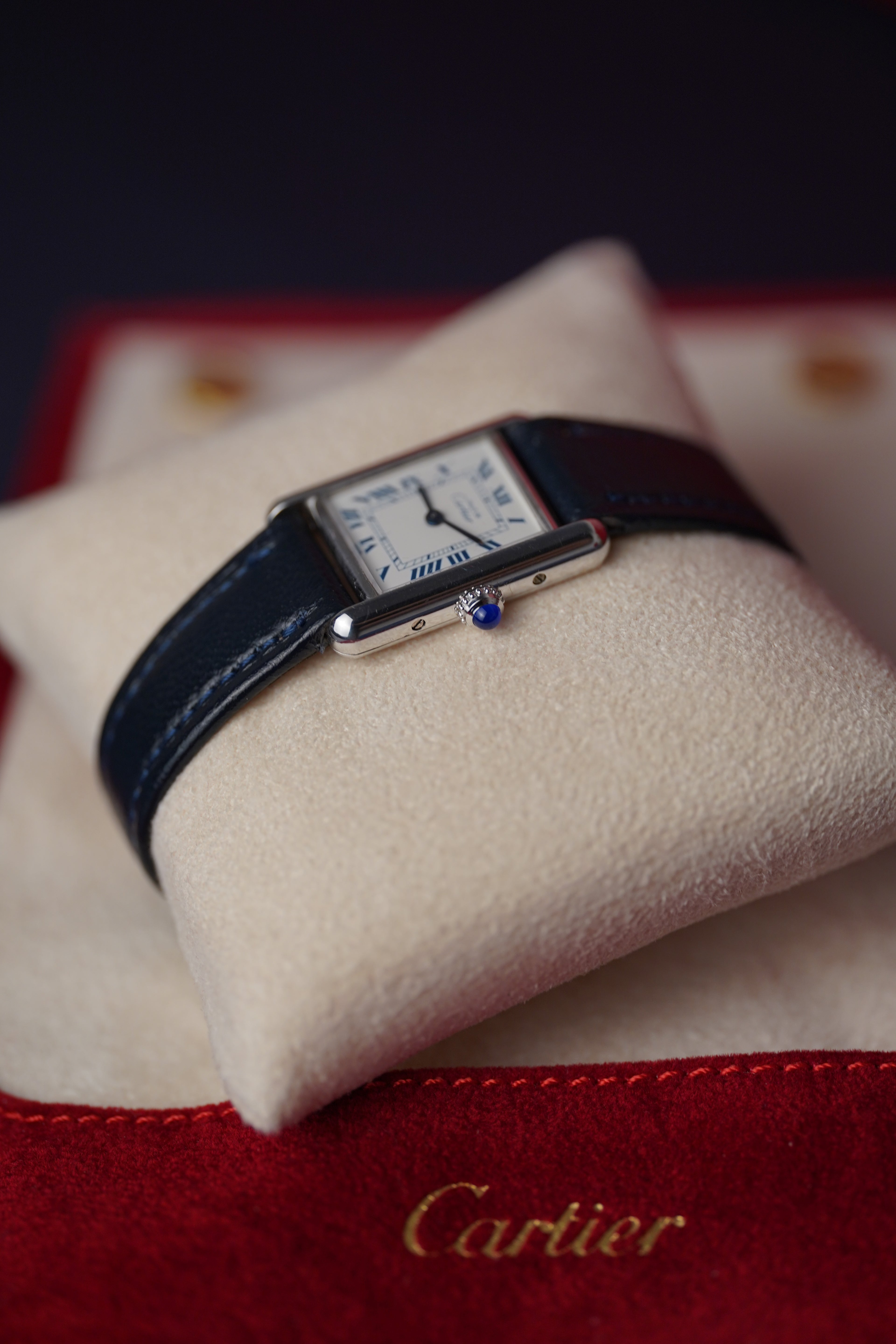 Cartier Tank Must PM Rhodié
