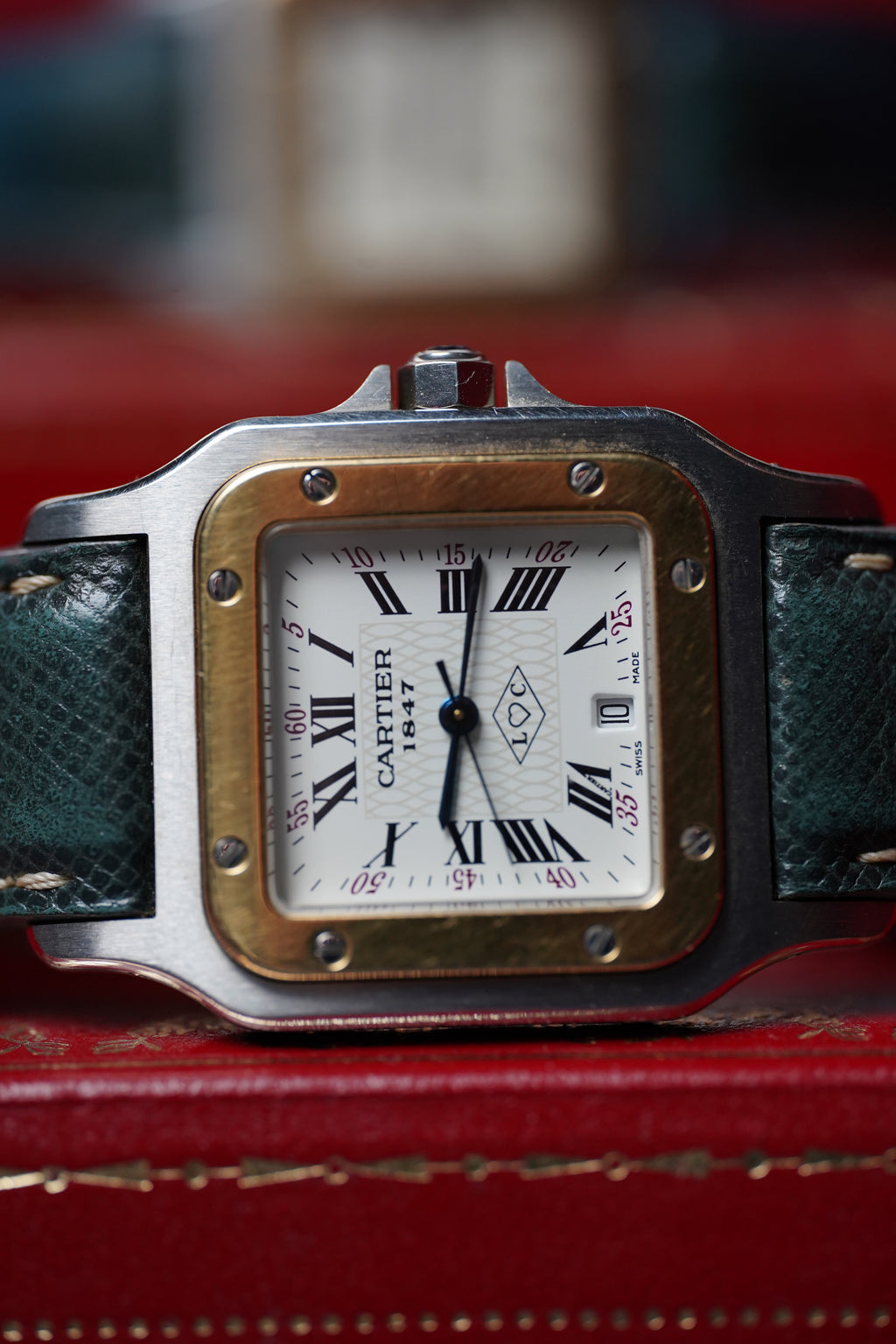 Cartier Santos Galbée 150ans