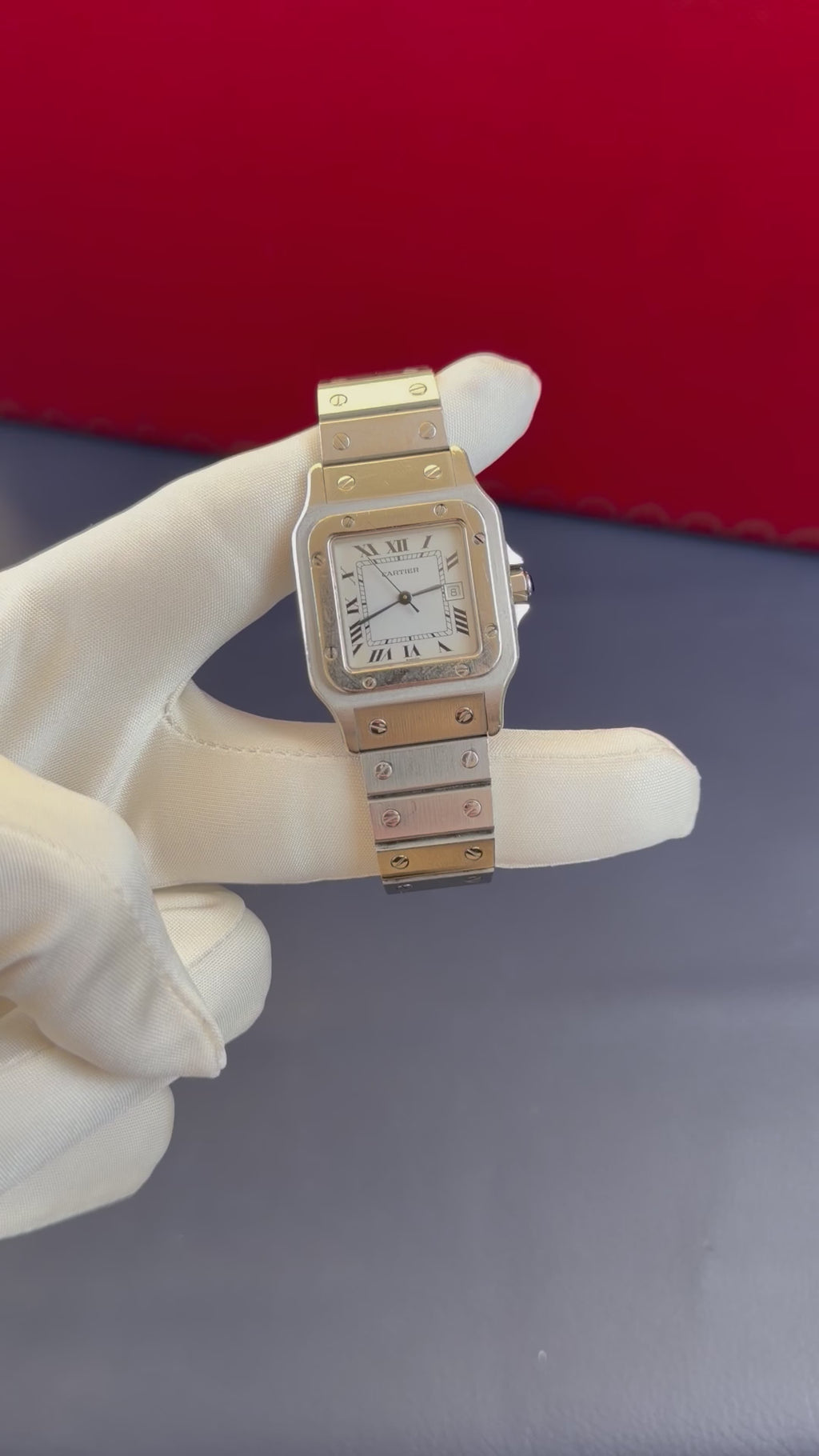 Cartier Santos carrée GM